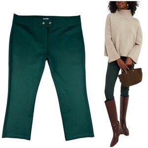 Tuckernuck Bridwell Ponte Riding Pants XXXL 3X Equestrian Heritage Forest Green